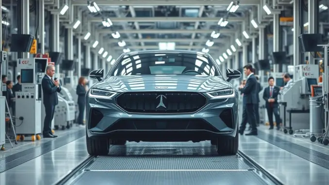 Urzema | First Chinese Car to Roll Off the Production Line in Eskişehir